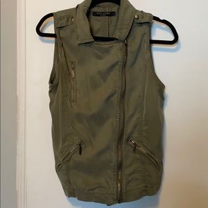 NWOT Olive Green Vest
